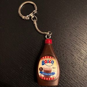 Mini brands keychain/Bosco chocolate syrop